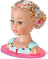 Zapf Creation BABY born: Hercegnő smink és fodrászfej