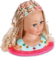 Zapf Creation BABY born: Hercegnő smink és fodrászfej