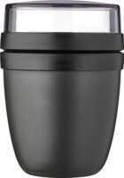 Mepal 107650041100 Lunchpot Ellipse Mini Műanyag ételtároló 0,42L - Fekete