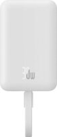Baseus Magnetic Mini MagSafe Powebank 10000mAh (3A / 5-12V) - Fehér