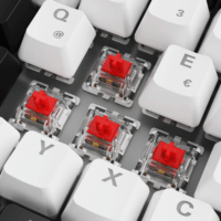Sharkoon Skiller SGK50 S3 (Gateron Red) Vezetékes Mechanikus Gaming Billentyűzet - Német