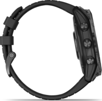 Garmin epix Pro (Gen 2) Standard Edition (51mm) Okosóra - Palaszürke (Fekete Szilikon szíjjal)