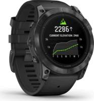 Garmin epix Pro (Gen 2) Standard Edition (51mm) Okosóra - Palaszürke (Fekete Szilikon szíjjal)