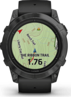 Garmin epix Pro (Gen 2) Standard Edition (51mm) Okosóra - Palaszürke (Fekete Szilikon szíjjal)