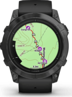Garmin epix Pro (Gen 2) Standard Edition (51mm) Okosóra - Palaszürke (Fekete Szilikon szíjjal)