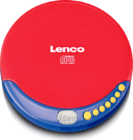 Lenco CD-021KIDS Discman Hordozható CD lejátszó - Kék/Piros