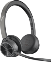 HP Poly Voyager 4320-M Microsoft Teams (USB Type-C) Wireless Headset + BT700 + Töltőállvány - Fekete