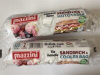 Mazzini 105050 Hűtő- és uzsonnástasak 32x25cm 100db