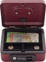 Rottner Pro Box One Pénztároló kazetta - Bordó