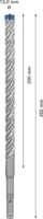 Bosch 2608900118 Expert SDS-Plus-7X 13mm Fúrószár - 200mm