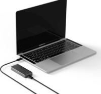 nBase ES-80ANU32G2G M.2 USB-C 3.2 Külső SSD ház - Szürke