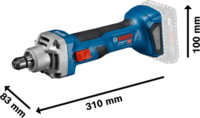 Bosch GGS 18V-20 Professional Solo Akkumulátoros Egyenes Csiszoló (Akku és töltő nélkül)