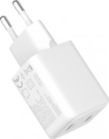 Yenkee YAC G35D Volt GaN 2x USB Type-C Hálózati töltő - Fehér (35W)