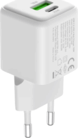 Yenkee YAC G38 Volt GaN 1x USB Type-C / 1x USB Type-A Hálózati töltő - Fehér (20W)