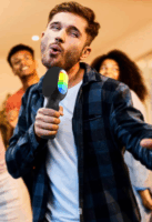 Sencor SSS K1000 Karaoke Mikrofon - Fekete