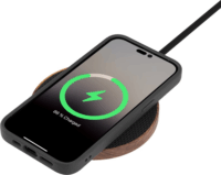 Woodcessories Clear Apple iPhone 14 Pro MagSafe Tok - Fekete/Átlátszó