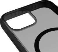 Woodcessories Clear Apple iPhone 14 MagSafe Tok - Fekete