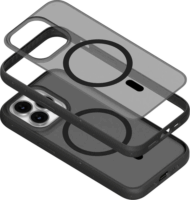 Woodcessories Clear Apple iPhone 14 Pro MagSafe Tok - Fekete