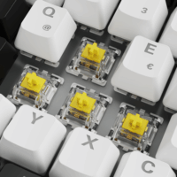 Sharkoon Skiller SGK50 S3 (Gateron Yellow) Vezetékes Mechanikus Gaming Billentyűzet - Német