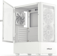 Krux Vako RGB Számítógépház - Fehér
