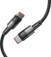 Tech-Protect TP606058 USB-C apa - USB-C apa 2.0 Adat és töltőkábel - Fekete (3m)