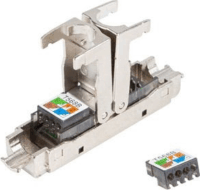 Lanberg PL2SA-6000TL FTP CAT6a Szerszám nélkül szerelhető toldó