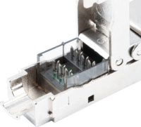 Lanberg PL2SA-6000TL FTP CAT6a Szerszám nélkül szerelhető toldó