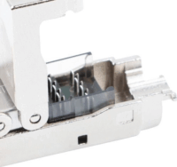 Lanberg PL2SA-6000TL FTP CAT6a Szerszám nélkül szerelhető toldó