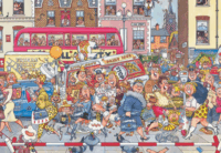 Jumbo 81923 Wasgij Original 3 - Teljes Monty-láz 1000 darabos Kreatív Puzzle