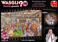 Jumbo 19166 Wasgij Destiny 19 - Kocsma jelenet 1000 darabos Kreatív Puzzle