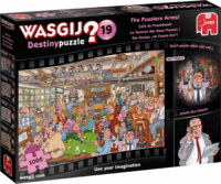 Jumbo 19166 Wasgij Destiny 19 - Kocsma jelenet 1000 darabos Kreatív Puzzle