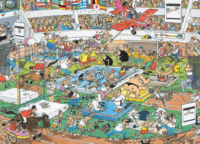 Jumbo Jan van Haasteren Sportos, sportos! - 1000 darabos puzzle