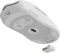 Natec Genesis Zircon 500 Wireless Gaming Egér - Fehér