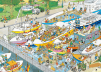 Jumbo Jan van Haasteren A kikötő - 1000 darabos puzzle