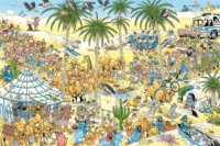 Jumbo Jan van Haasteren Az Oázis - 1500 darabos puzzle