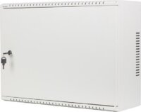 Lanberg 19" Fali rack szekrény 4u+3u 540x400 - Szürke