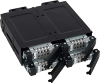 Icy Dock ToughArmor MB699VP-B 5.25" - 2.5" HDD beépítő keret