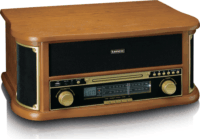 Lenco TCD-2551WD Retro Lemezjátszó - Fa