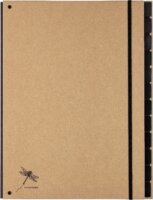 Pagna Pur A4 7rekeszes előrendező - Natúr