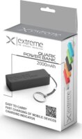 Esperanza Extreme Quark Powerbank 2000mAh (1A / 5V) - Fekete