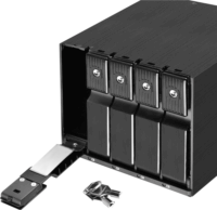 SilverStone FS305-12G 3x 5.25" - 5x 3.5" HDD beépítő keret