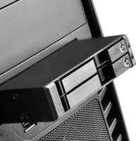 SilverStone SST-FS202B 3.5" - 2x 2.5" HDD/SSD beépítő keret