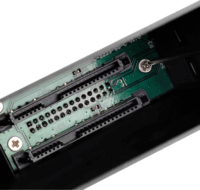 SilverStone SST-FS202B 3.5" - 2x 2.5" HDD/SSD beépítő keret