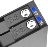 SilverStone SST-FS202B 3.5" - 2x 2.5" HDD/SSD beépítő keret