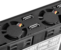 SilverStone SST-FS204B 5.25" - 4x 2.5" HDD/SSD beépítő keret