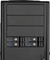 SilverStone SST-FS204B 5.25" - 4x 2.5" HDD/SSD beépítő keret