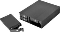 SilverStone SST-FS204B 5.25" - 4x 2.5" HDD/SSD beépítő keret