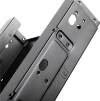 SilverStone SST-SDP10B 5.25" - 2x 2.5" / 1x 3.5" HDD/SSD beépítő keret