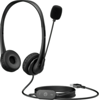 HP USB G2 Vezetékes Headset - Fekete