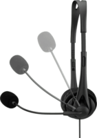 HP USB G2 Vezetékes Headset - Fekete